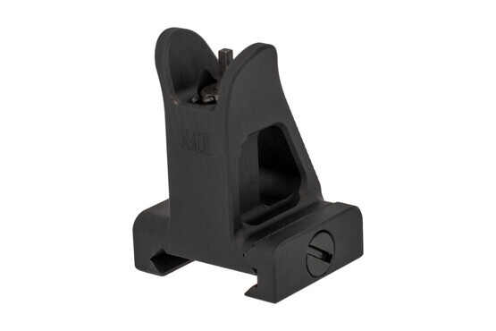 The Midwest Industries fixed front sight is machined from 6061 aluminum